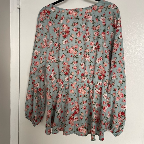 Ophelia Rose Wrap Top - Picture 3 of 4